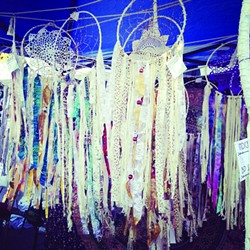 CRAFT QUEEN:  A local dreamweaver&rsquo;s small hobby making dreamcatchers turns into big business. - PHOTO BY ERICA KIM