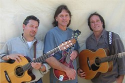 THREE FOR THE ROAD :  Together for almost 20 years, Keith Greeninger, Roger Feuer, and Kimball Hurd are City Folk, playing March 25 at Coalesce Bookstore and March 26 at Castoro Cellars. - PHOTO COURTESY OF CITY FOLK