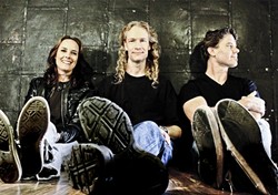 LICENSED TO SHRED:  The Travis Larson Band will deliver an evening of ripping instrumental prog rock at Frog and Peach on July 31. - PHOTO COURTESY OF THE TRAVIS LARSON BAND