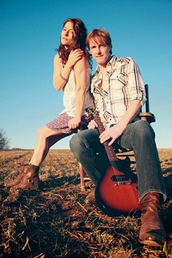 GET NAKED! :  Baltimore couple Jen and Scott Smith&mdash;aka Naked Blue&mdash;are bringing their folk pop sounds to the SLO Down Pub on May 16 and Sculpterra Winery on May 19. - PHOTO COURTESY OF NAKED BLUE