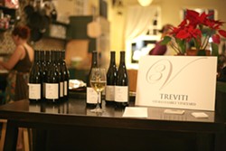 BUY SOME WINE! :  The ultra small Cambria-based label Treviti is only available online&mdash;treviti.com&mdash;though the winery will have a tasting room open in 2012. - PHOTO BY GLEN STARKEY