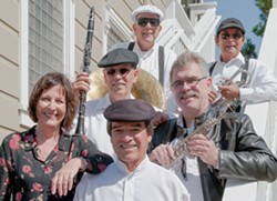 JUBILEE!:  The Mud Skippers play an Oktoberfest concert on Oct. 23 at the Addie Street Tent in Pismo to kick off the annual Jubilee by the Sea hot jazz festival Oct. 24 to 26. - PHOTO COURTESY OF THE MUD SKIPPERS