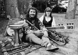THE CELT AND THE CALIFORNIAN:  Great husband and wife duo Four Shillings Short brings their Celtic, folk, and world music sounds to the Unitarian Universalist Community of Cambria&rsquo;s church on Dec. 28. - PHOTO COURTESY OF FOUR SHILLINGS SHORT
