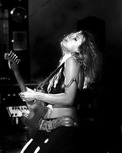 GUITAR GODDESS :  Blues slide guitarist and vocalist Ana Popovic headlines the SLO Blues Society show on Sept. 24 in the SLO Vets Hall. - PHOTO COURTESY OF ANA POPOVIC