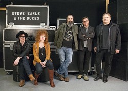 ICONOCLAST:  Steve Earle and The Dukes headlines the closing night of the three-day Live Oak Music Festival, June 19-21. - PHOTO COURTESY OF WME ENTERTAINMENT
