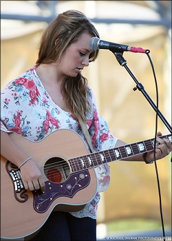 TRUTHFUL TUNES :  Southern Californian Ashlee Morton works her magic at Linnaea&rsquo;s in downtown SLO on Sept. 4. - PHOTO COURTESY OF ASHLEE MORTON