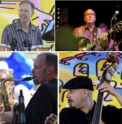 PLAYIN&rsquo; FOR PISMO!:  The Land Conservancy of San Luis Obispo County is hosting a free outdoor concert to benefit the Pismo Preserve on July 6 at Dinosaur Caves Park in Pismo Beach with four acts including the Darrell Voss Quartet. - PHOTO COURTESY OF THE DARRELL VOSS QUARTET