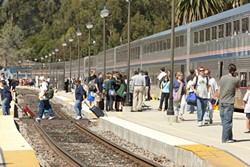 CAN YOU TRAIN YOUR WAY TO SAN JOSE? :  Bogged down in bureaucracy since voters passed a 2003 bond measure to fund a segment of commuter railway to connect Los Angeles to San Francisco, San Luis Obispo riders are wondering if the historic Coast Daylight will ever return. - FILE PHOTO BY STEVE E. MILLER