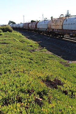 OFF TRACK:  There were a total of 263 railroad accidents between 2012 and 2014 in California: 190 were classified as derailments. - PHOTO BY DYLAN HONEA-BAUMANN