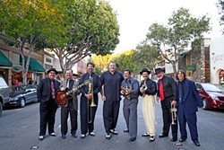 JUMP AND JIVE :  Hep cats the Sugar Daddy Swing Kings will usher in the Labor Day Weekend with a free show at the Paso Robles City Park on Aug. 29. - PHOTO COURTESY OF SUGAR DADDY SWING KINGS