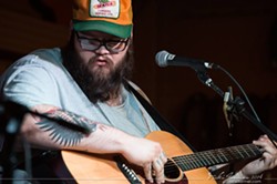 TRUE GRIT:  Crazy-good Oklahoma singer-songwriter John Moreland plays Nov. 16 at Frog and Peach and Nov. 17 at Dunbar Brewing. - PHOTO COURTESY OF JOHN MORELAND