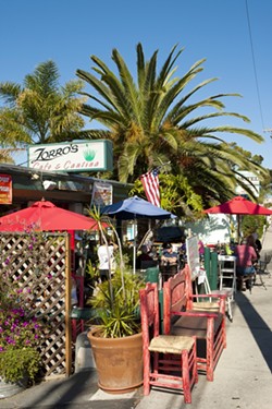 STOP BY :  A lot of curious first-timers who stopped by Zorro&rsquo;s in Shell Beach for the Tacorona happy hour special have become regulars. - PHOTO BY STEVE E. MILLER