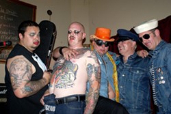 STIRRING IN YOUR PANTS :  Sexy Time Explosion brings their gay punk rock to SLO Brew on Feb. 26. - PHOTO COURTESY OF SEXY TIME EXPLOSION