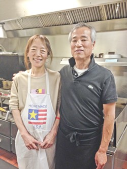 COURTROOM CUISINE:  Young Kim and Paula Yeo are the owners and operators of The Courthouse Caf&eacute;, a small restaurant within the San Luis Obispo County Superior Courthouse. - PHOTO BY RHYS HEYDEN