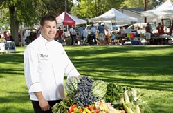 MEET THE MASTERS :  Gregg Wangard of Marisol and four other stellar chefs will thrill diners at at the Cliffs Hotel with gala five-course meal for a good cause. - PHOTO BY STEVE E. MILLER