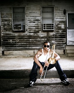 AUTHENTIC NEW ORLEANS JAZZ! :  Trombone Shorty & Orleans Avenue hits Downtown Brew on May 15, bringing a tatse of Trem&eacute; to the Central Coast. - PHOTO COURTESY OF TROMBONE SHORTY