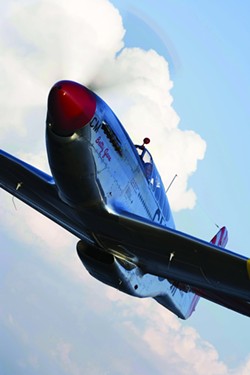 MUSTANG! :  Betty Jane is the only Full Dual Control P-51C still in operation, and a for $2,200 for a half hour, you can take a flight and get some &ldquo;stick time.&rdquo; An hour costs $3,200. - PHOTOS COURTESY OF THE COLLINGS FOUNDATION