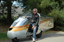 GRAND MARSHAL! :  Designer and 1999 American Motorcycle Association Hall of Famer Craig Vetter will act as grand marshal at the Annual SLO Classic Motorcycle Show on Oct. 13. - PHOTO COURTESY OF CRAIG VETTER