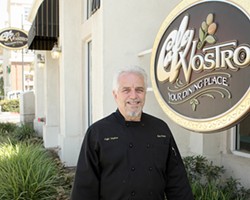 VARIETY MAN :  Ken Voss has far-ranging culinary tastes, much to the delight of his extensive clientele. - PHOTO BY STEVE E. MILLER