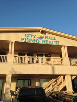 Pismo Beach City Hall - FILE PHOTO BY RHYS HEYDEN