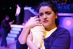 MAMA SAID:  Kerry DiMaggio stars as Amy, a young mother navigating a tumultuous decade, in My Generation! - PHOTOS BY STEVE E. MILLER
