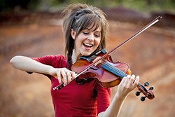 SPRITE:  YouTube sensation and electronica violinist Lindsey Stirling brings her amazing stage show to Vina Robles Amphitheatre on Aug. 6. - PHOTO COURTESY OF LINDSEY STIRLING