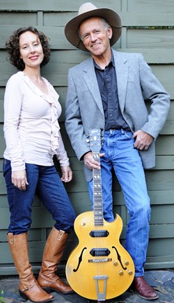 SONGWRITERS AT PLAY! :  Ted Waterhouse and Ynana Rose of the Swingin&rsquo; Doors are but two of many performers playing Nov. 21 at the Spot. - PHOTO COURTESY OF THE SWINGIN DOORS