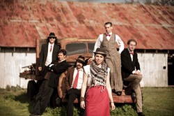 1940S&rsquo; CALLING :  Good Medicine Presents hosts Royal Jelly Jive on May 14 at SLO Brew. Expect &ldquo;Gypsy rock and soul jive.&rdquo; - PHOTO COURTESY OF ROYAL JELLY JIVE