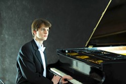 FROM RUSSIA WITH LOVE :  Pianist Alexander Sinchuk is the featured soloist on March 21 in the Performing Arts Center&rsquo;s Cohan Center when The Moscow State Radio Symphony Orchestra performs. - PHOTO COURTESY OF ALEXANDER SINHUK