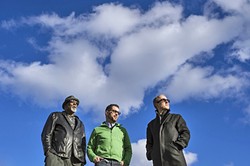 THREE KINGS:  The Charlie Hunter Trio brings their guitar, trombone, and drum sounds to the SLO Grange on Dec. 5. - PHOTO BY TALL PAUL