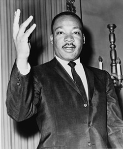 KEEP HIS DREAM ALIVE:  The life of Rev. Dr. Martin Luther King Jr. will be celebrated on Jan. 20 at Trinity Hall with music, video presentations of his speeches, and local speakers, with money raised benefiting the local food bank. - IMAGE SOURCED FROM WIKIPEDIA