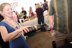 SIP CERTIFIED:  Amy Freeman, who was the winemaker for Saucelito Canyon&mdash;a label certified for sustainable production practices&mdash;graced the Earth Day Food & Wine Festival last year. - PHOTO COURTESY CENTRAL COAST VINEYARD TEAM
