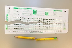 NO MORE SCANTRONS:  The way California teaches and tests children is changing, but as the lead-filled bubbles fade into history, will some students have a harder time adjusting than others? - PHOTO BY KAORI FUNAHASHI