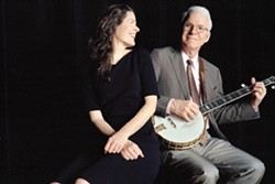 STEVE & EDIE!:  Steve Martin and Edie Brickell play Vina Robles Amphitheatre on Oct. 8. - PHOTO COURTESY OF STEVE MARTIN AND EDIE BRICKELL