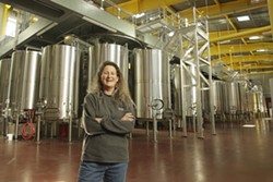 NINER TO 11 :  Amanda Cramer is winemaker for Niner Wine Estates, which farms 11 grape varieties at Bootjack Ranch. The winery and hospitality center is at Heart Hill Vineyard on Paso Robles Westside. - PHOTO BY STEVE E. MILLER