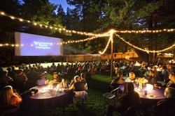 FILM UNDER THE STARS :  A summer screening series brings short films from around the world to Big Sur&rsquo;s Henry Miller Library. - PHOTO BY KODIAK GREENWOOD