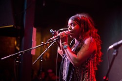 SHE&rsquo;LL HIT YOU LIKE A THUNDERBOLT:  Morgan Monroe of The Monroe has an incredible voice and great collaborators in her four band members, working in soul, rock, reggae, ska, gospel, and folk genres. - PHOTO BY STEVE E MILLER