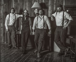 OLD SOULS:  Moonshiner Collective will deliver and evening mesmerizing folk rock songs on Jan. 10 at SLO Brew. - PHOTO COURTESY OF MOONSHINER COLLECTIVE