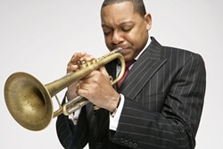 JAZZ MASTER :  Wynton Marsalis leads the Jazz at Lincoln Center Orchestra at the PAC on March 13. - PHOTO COURTESY OF WYNTON MARSALIS