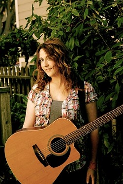 HONEYMOONER :  Christina Bailey, one of four lead singer-songwriters in the female folk super group called Honeymoon, plays Steve Key&rsquo;s Songwriters at Play showcase on Sept. 29 at The Porch. - PHOTO COURTESY OF CHRISTINE BAILEY