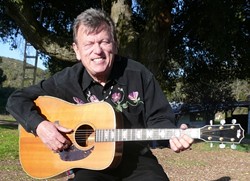 PICK THIS :  "Travis style picker" Don Lampson will perform his original music along with the songs of other popular guitar players at The Porch on April 6. - PHOTO COURTESY OF DON LAMPSON