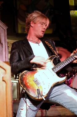 YOUNG GUN SLINGER :  Blues guitarist Kenny Wayne Shepherd, who plays May 27 at the Avila Beach Blues Festival, recently recorded a new album with his musical heroes, including B.B. King and Honeyboy Edwards. - PHOTO COURTESY OF KENNY WAYNE SHEPHERD