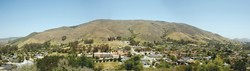 IT IS NOT EASY KEEPING GREEN :  Proposed development for Santa Lucia Mountain above Johnson Avenue has prompted a closer look at San Luis Obispo citys commitment to preserving open space. - PHOTO BY JESSE ACOSTA