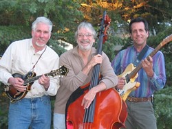 FACE OFF :  (Left to right) Mandolinist Tom Walters, bassist Ken Hustad, and guitarist Bruce Corelitz are Inner Faces, performing April 7 at the Red Barn in the South Bay Community Park in Los Osos. - PHOTO COURTESY OF INNER FACES