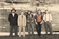 FOOT STOMPERS:  Red Dirt country act the Turnpike Troubadours (pictured) play the Fremont Theater on April 29, with Jason Boland and the Stragglers. - PHOTO COURTESY OF THE TURNPIKE TROUBADOURS