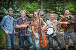 BLUEGRASS AT THE BEACH:  Folk and bluegrass masters Hot Buttered Rum play a free, ocean side concert at The Cliffs on May 30, for Memorial Day. - PHOTO COURTESY OF HOT BUTTERED RUM