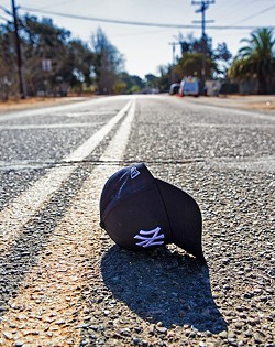 LABELS AND DATABASES :  Owning an off-color New York Yankees hat and living in Nipomo could cause investigators with the San Luis Obispo County Sherriff&rsquo;s Office to believe you&rsquo;re a gang member. - PHOTO BY JAYSON MELLOM