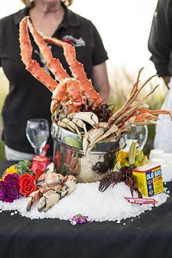WET AND WILD:  Beverages and bites from more than 40 winemakers, breweries, and local chefs will be served up fresh during the seaside Wine, Waves & Beyond event slated for June 2 to 4 in Pismo Beach. - PHOTO COURTESY OF WINE, WAVES & BEYOND