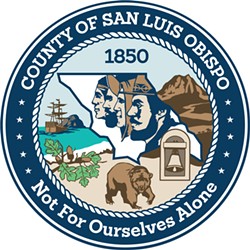 WHO’S IN CHARGE? Despite meeting four times in closed sessions to discuss replacements for resigned Chief Administrative Officer Dan Buckshi, the SLO County Board of Supervisors has not named his interim replacement. - IMAGE COURTESY OF SLO COUNTY