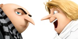 DOUBLE TROUBLE In Despicable Me 3, Gru and his long lost twin brother team up to help thwart a former child star’s dastardly plan. - PHOTO COURTESY OF UNIVERSAL PICTURES